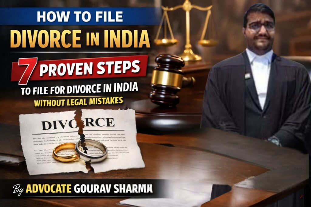 7 Easy Steps to How to File Divorce in India in 2026 | Expert Guide by Advocate Gourav Sharma
